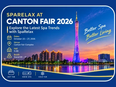 SpaRelax na kantonskom sajmu 2026., štand 9.0B09-11, Guangzhou